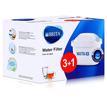 BRITA Maxtra + 3 + 1 Filterkartuschen, kompatibel Karaffen, die Kalk und Chlor reduzieren, Kunststoff, weiß im Sale